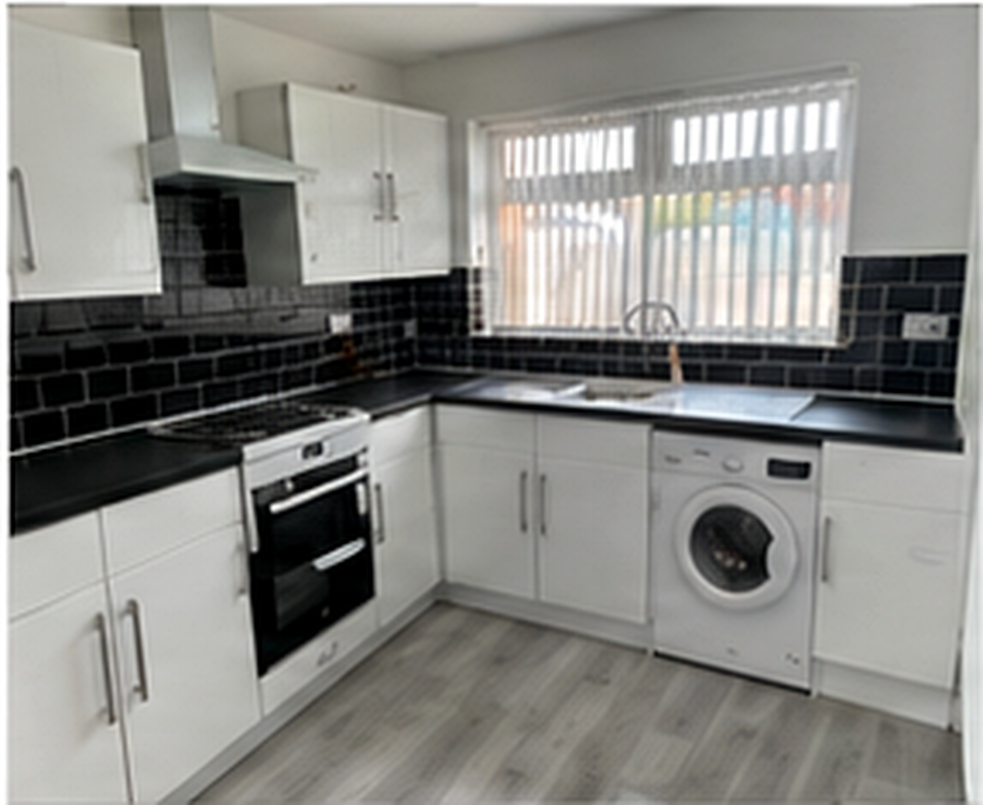 Full kitchen at Salford Family House